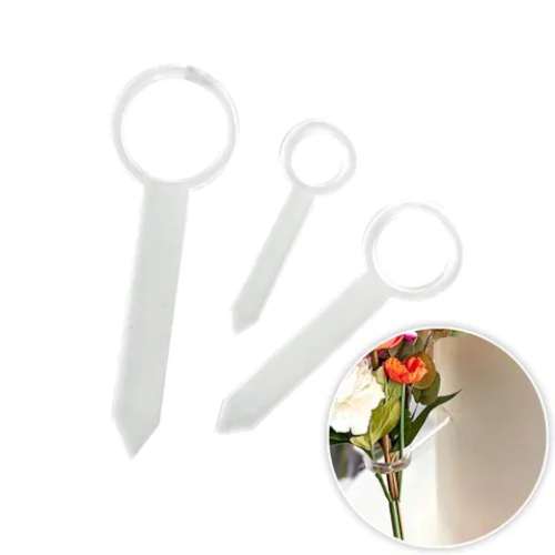Floral Pin - Set of 3 - Click Image to Close